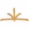 Ekena Millwork Davenport Rough Sawn Timber Gable Bracket, Western Red Cedar, 72"W x 48"H x 2"D x 4"F, 16/12 Pitch GBW072X48X0204DAV00RWR - alternate 3